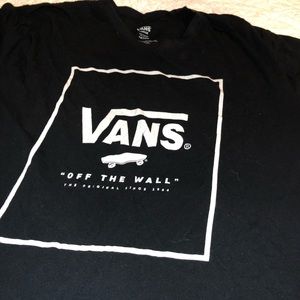 Black vans T-shirt